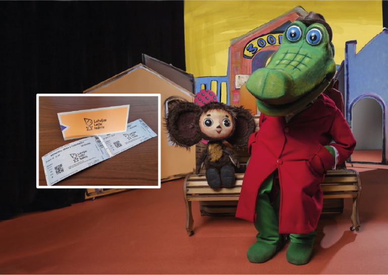 Izrāde “Krokodils Gena un Pekausis”